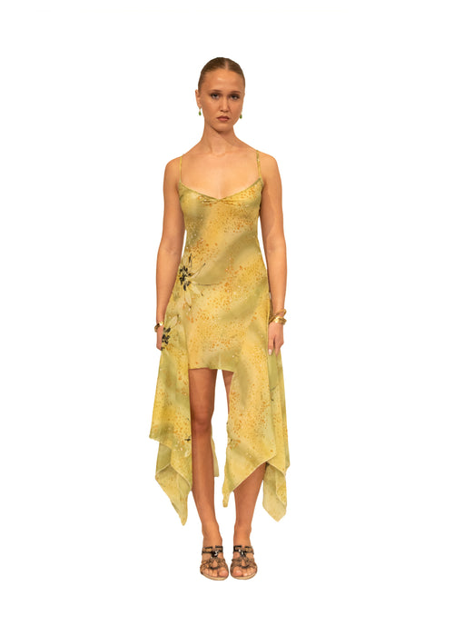 “Light green floral chiffon dress with handkerchief hem”
“Eden Dress bias cut summer party dress women”
“Adjustable strap light green floral dress for events”
“Summer chiffon dress for women with floral print”
“Elegant day to night green chiffon dress with flower